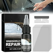 Upgrade Car Windshield Crack Repair Kit, 2024 New Windshield Repair Kit for Chips and Cracks Car Glass Repair Kit, Cracks Gone Glass Kit Automotive Windscreen Tool for Fixing Chips